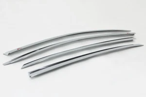 Autoclover Chrome weather shields 4p for 06/2010 ~ 08/2015 All New KIA Optima - Picture 1 of 10