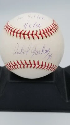 Aníbal Sánchez "No Hitter 9/6/06" Autografiado MLB Béisbol Steiner Certificado de Autenticidad Luz Foto 1 de 4