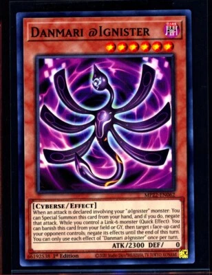 Yugioh! Danmari @Ignister - MP22-EN062 - Super Rare - 1st Edition NM 0413#270 - Image 1 of 2