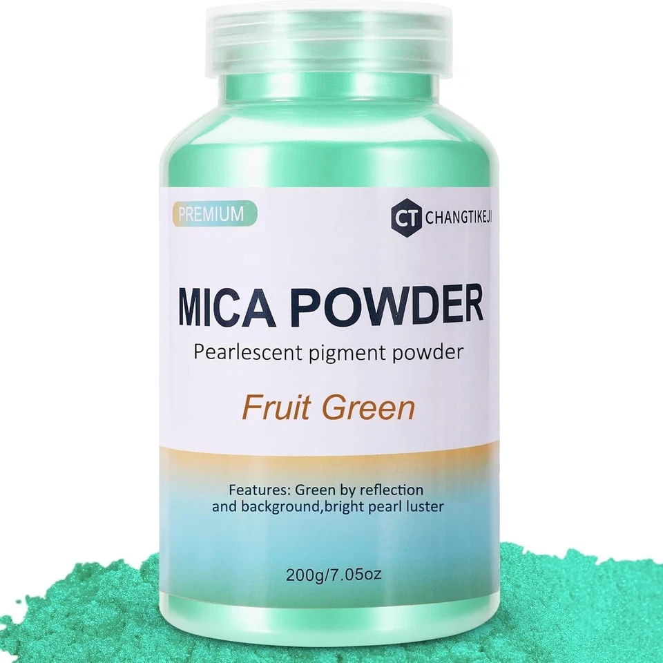Mica Powder 10g Bottle Natural Pigment for Resin Soap Candle Lip Gloss - Image 1 of 4