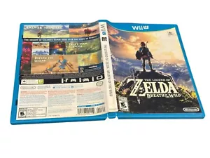The Legend of Zelda: Breath of the Wild (Wii U, 2017) Orignal Case and Artwork - Picture 1 of 4