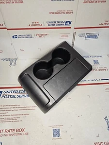 2007-2011 HONDA CRV CR-V BLACK CENTER CONSOLE CUPHOLDER BEZEL 07 08 09 10 11 - Picture 1 of 11