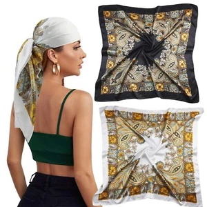Silk Scarf Scarf for Women Head Scarf Hair Scarf Head Scarf for Women's Hair ... - Picture 1 of 7