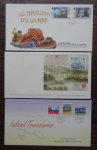 Guernsey 1997 Europa Exhibition Scenes set on First Day Cover - Picture 1 of 1