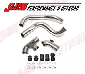 Kit de tubería de intercooler de rendimiento Swag con admisión de araña para diesel 99.5-03 7.3L - Imagen 1 de 5