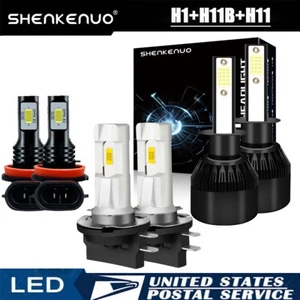 For Kia Optima 2011 2012 2013 6K LED Headlights High Low Fog Light Bulb Lamp US - Picture 1 of 12