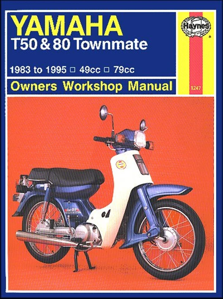 Yamaha T50, T80 Townmate 1983-1995 Foto 1 de 1