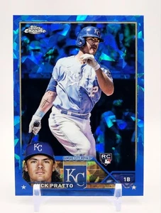 2023 Topps Chrome Sapphire Edition Nick Pratto #182 Rookie RC Kansas City Royals - Picture 1 of 2