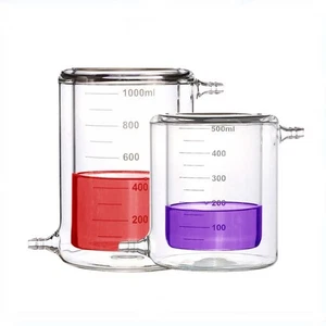 50-2000ML Laboratory biology Thicking glassware beaker double layer Lab - Picture 1 of 14
