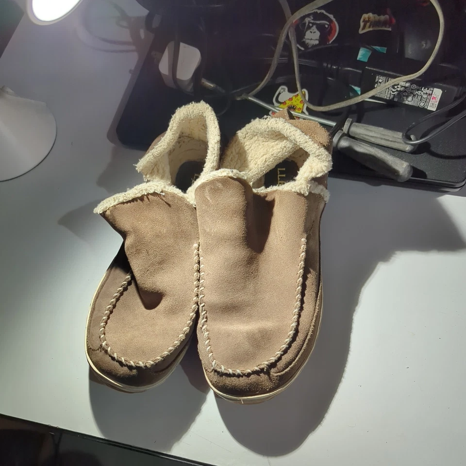 L.L. Zapatillas Bean Mountain Moc ¡Tan cálidas! #510523 marrón oscuro suela dura 9M para mujer Foto 1 de 4