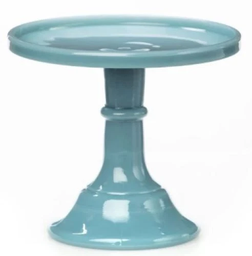 Plato para Pasteles Bandeja para Pasteles Soporte para Panaderos Simple Vidrio Azul Georga - Mosser 6" Foto 1 de 1