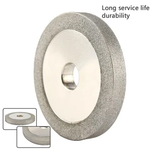 3'' Diamond Grinding Wheel For Carbide Cutter Grinder 1/2'' &5/8'' Hole 150Grit - Foto 1 di 12