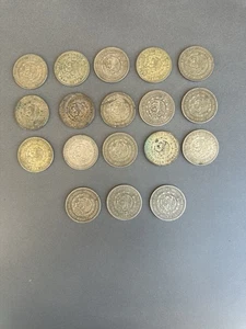 1957 Mexican Un Peso Coins ( 18 Coins) - Picture 1 of 10