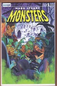Mark Spears Monsters #1 ~ 4th Print Variant Cover Keenspot VF/NM - Picture 1 of 1