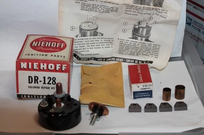 1954-55-1956 BUICK,CADILLAC,OLDSMOBILE,STARTER&BUSH& BRUSH'S,SOLENOID REPAIR KIT - Image 1 of 4