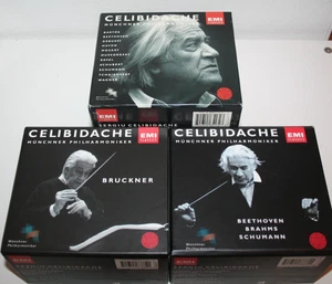 CELIBIDACHE - Münchner Philharmoniker - SAMMLUNG - 3 BOXEN - 33CDs - TOP ZUSTAND - Bild 1 von 12