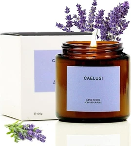 Soy Candles Clearance for Home Scented Aromatherapy 8.5oz, lavender candles - Picture 1 of 8