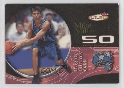 2000-01 Fleer Futures Bright Odds Black Gold /500 Mike Miller #221 Rookie RC - Image 1 of 2