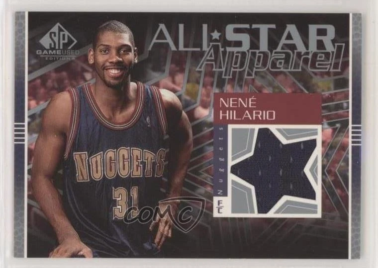 2003-04 SP Game Used All-Star Apparel Nene #NH-AS - Image 1 of 2