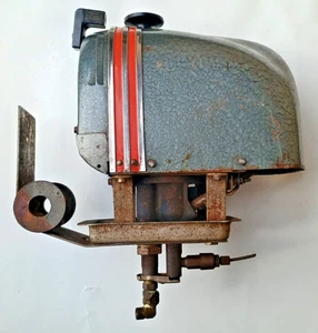 Calentador de viento Stewart Warner South de colección con soporte - Imagen 1 de 5