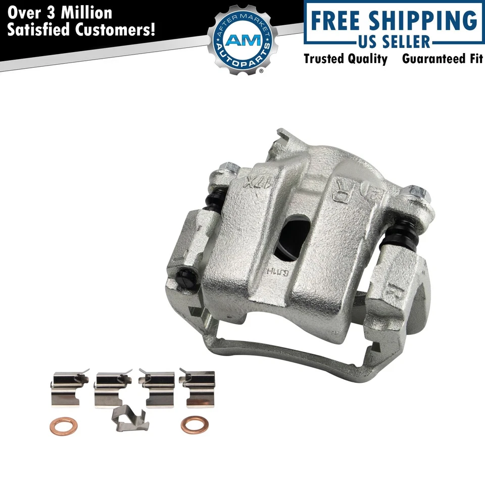 全新前盘式制动卡钳 带支架和硬件 右握 适用于铃木 — 第 1/4 张图片