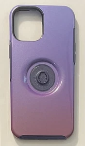 Otterbox PopSockets Otter+Pop Symmetry Series Case For iPhone 12 Pro Max Purple - Picture 1 of 2