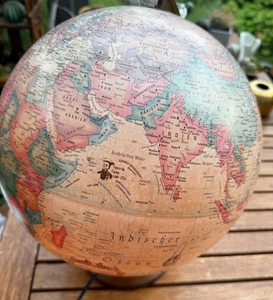 Beleuchteter Globus Leuchtglobus Tischglobus Weltkugel Dekoleuchte ca.2000 - Bild 1 von 18