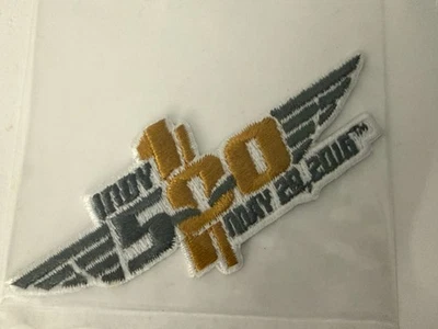 2016 Indianapolis 500 100TH Running Event Collector Iron-On-Patch Anniversary - Image 1 of 4