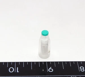 Flasche Milch Teil Figur Mini Miniatur Essen Küche Kochen ohne Puppe - Bild 1 von 4