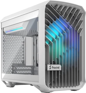 Fractal Design Torrent Nano Rgb White Clear Tint Pc Case - Picture 1 of 1