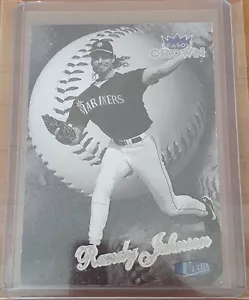 1998 Fleer Ultra Platinum Medallion Randy Johnson SP Rare Mariners HOF 13/100 - Picture 1 of 3