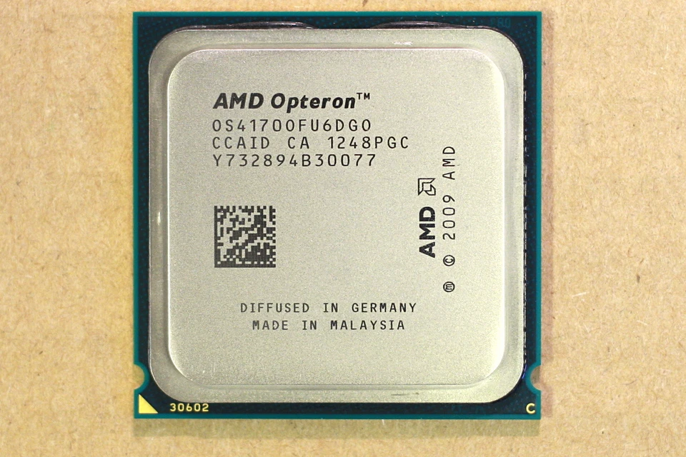 AMD 2.1GHz 6-Core Opteron 4170 HE (50W) OS4170OFU6DGO Socket C32 Lisbon CPU - Image 1 of 1