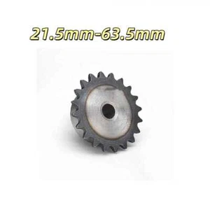 21.5mm-63.5mm 04C Chain Drive Sprocket #25 Roller Chain Sprockets 9-50T Diameter - Picture 1 of 6
