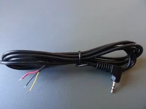 Klinken Steckverbinder Anschlusskabel Klinken-Stecker 2,5mm Stereo Polzahl:3 - Bild 1 von 3