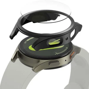 Futerał ochronny + szkło do Galaxy Watch 7 44mm Ringke SCase Cover Futeral Czarny - Zdjęcie 1 z 7