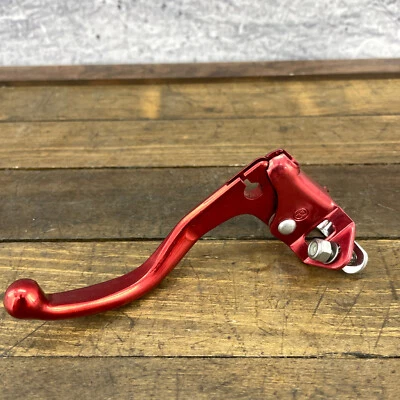 Dia Compe PreBent BMX Brake Lever 83 Old School BMX Red Right Prebent 1983 - Image 1 of 4