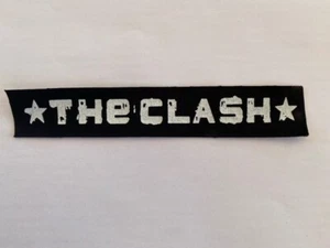 The Clash Cloth Patch Sew On Badge Punk Rock  Approx 1.25" X 8" (CP16) - Picture 1 of 1
