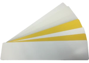 BLANK OKI NUMBER PLATES 125 X REAR, 125 X FRONT & 250 FILMS 520X111MM - Picture 1 of 1