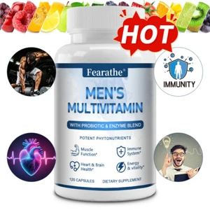 Men's Multivitamin Capsules-Prostate Health-Immune System Health-Happy Life - Bild 1 von 8
