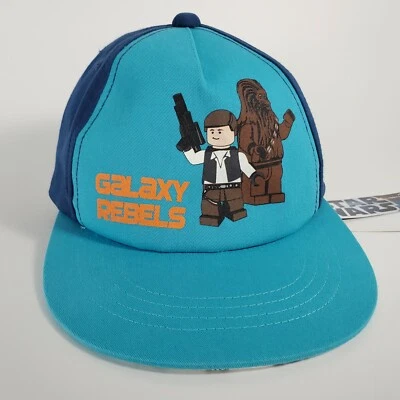 Lego Star Wars Galaxy Rebels Juvenil Gorra/Snapback Azul Ajustable Talla 2012 Nuevo con Etiquetas Foto 1 de 4