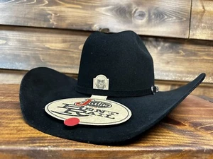CAPPELLO DA COWBOY JUSTIN Bent Rail KERMIT 6X FELTRO - Foto 1 di 6