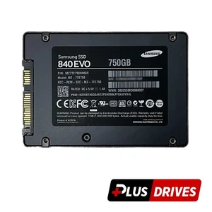 750GB SATA SSD MZ-7TE750 Samsung 2.5" Enterprise SSD Drive 6Gbps 840 EVO Series - Picture 1 of 7