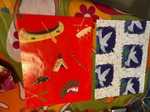 50 plus Blätter Seidenpapier, Geschenkpapier, Frosty Snow usw.... - Bild 1 von 14