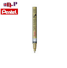 Pentel Super White Fine Permanent Paint Marker Pen GOLD INK  MSP10