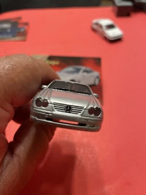 Vintage Zip Zaps Micro RC SILVER  2003 MERCEDES SL 500  BODY  with CARD   RARE - Image 1 of 4