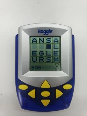 Boggle Electronic Hand Held 3 Minute Word Search Game Hasbro 2002 - Image 1 of 3