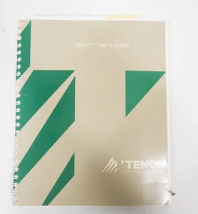 Vintage Tenon Mach User's Guide Mach Kernel for Macintosh ST533B19 - Picture 1 of 2