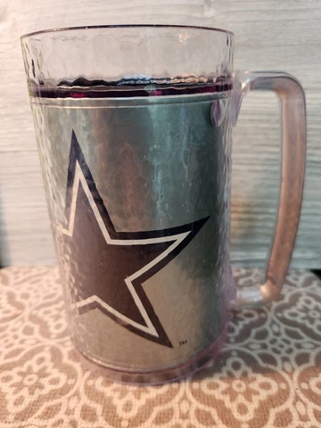 DALLAS COWBOYS NFL PLASTIC BEER MUG Cover