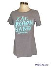 Zac Brown Band T Shirt 2015 Tour Ladies Fit Short Sleeve Size Large