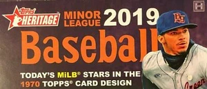 LOTTO TOPPS HERITAGE MINOR LEAGUE 2019  - Foto 1 di 1